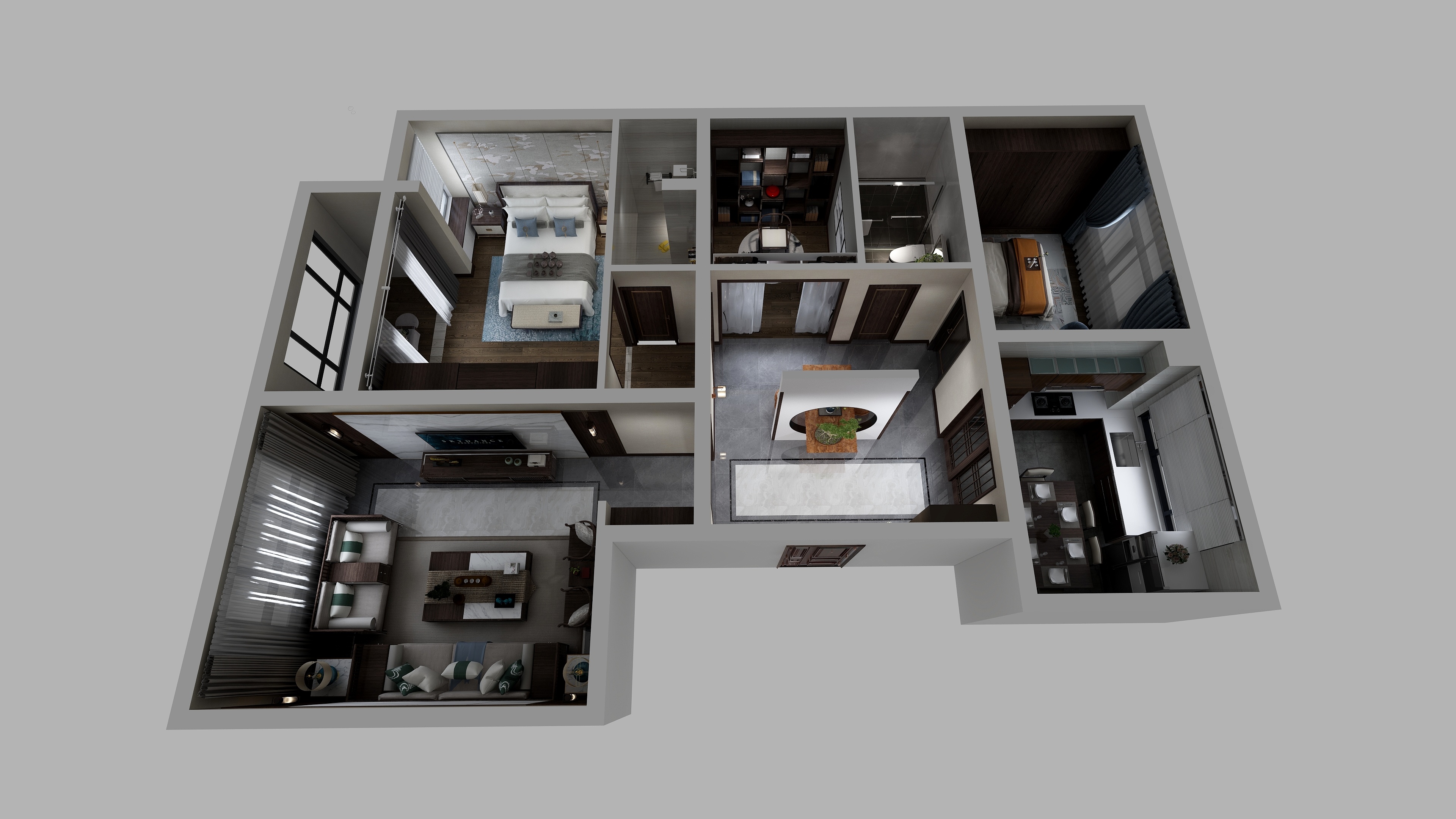 云南省楚雄市-酷尚设计13323267283|新中式02-副本-装修设计方案