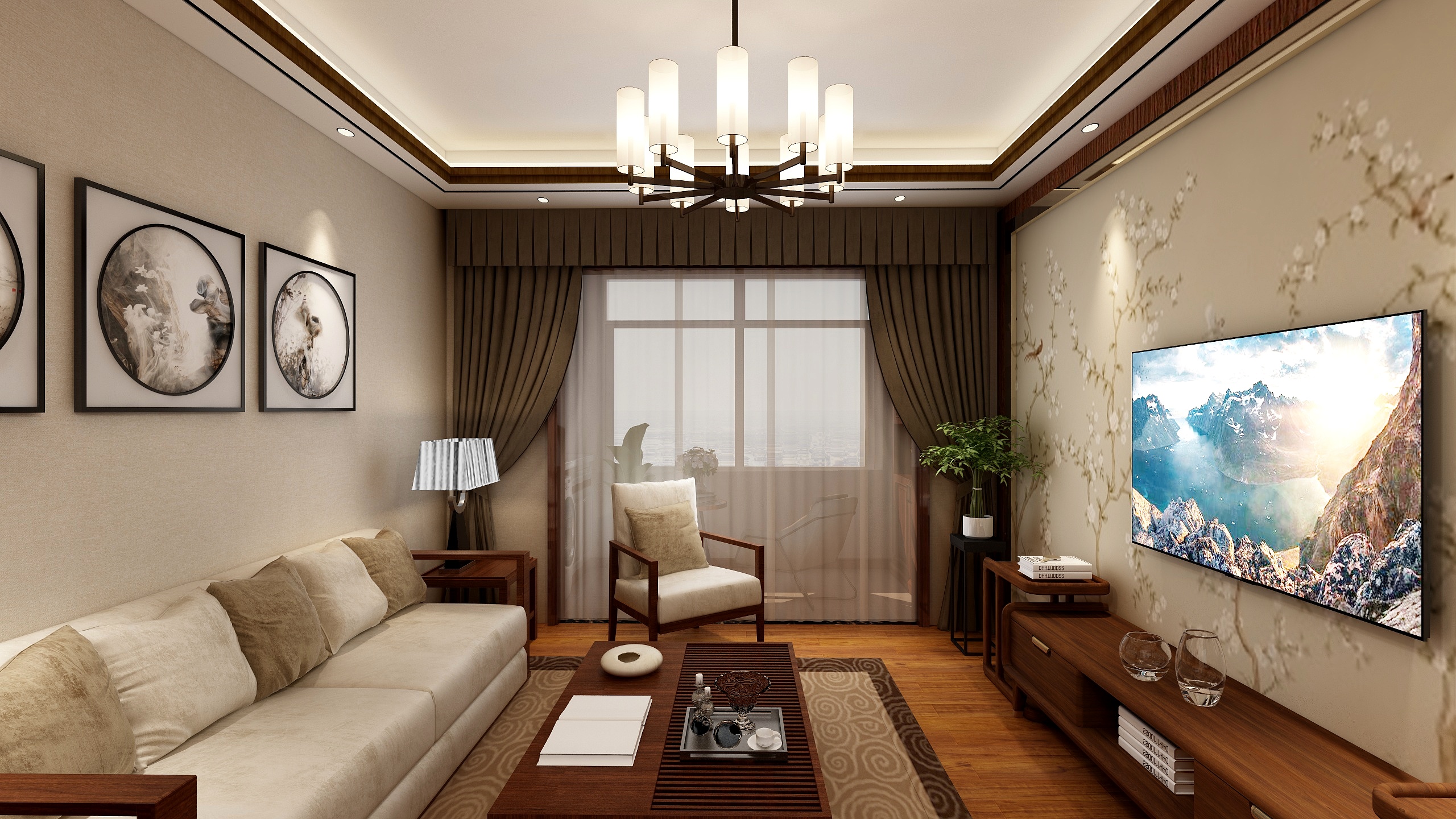 几木15689934022-丹山小区11-3-402中式-装修设计方案