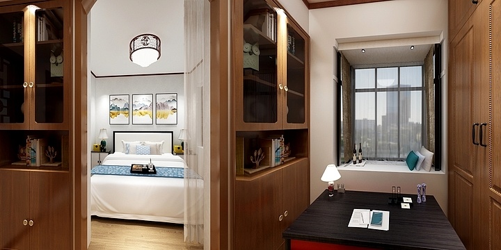 吴国好-尚东家园118.20㎡1#B户型4室4厅2卫1厨-装修设计方案