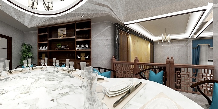 一个有温度的设计-穿山阁楼餐厅-装修设计方案