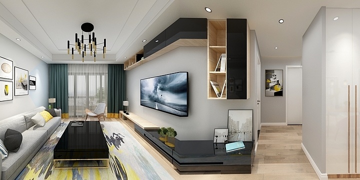 W老师-望园豪庭03户型-北欧风-装修设计方案