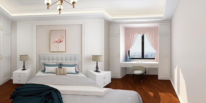 科帝高登-女孩房（馆陶*别墅）-装修设计方案