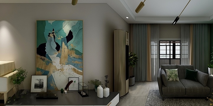 ZKYOSUN-海伦堡011801室李先生-装修设计方案