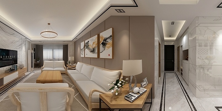 LI设计design-安溪凤山学府-林先生雅居-装修设计方案