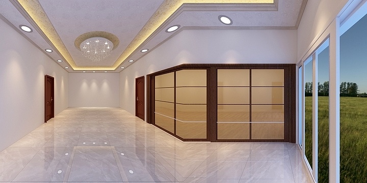 A卡斯新锐何志华-木老园祁师客厅效果-装修设计方案