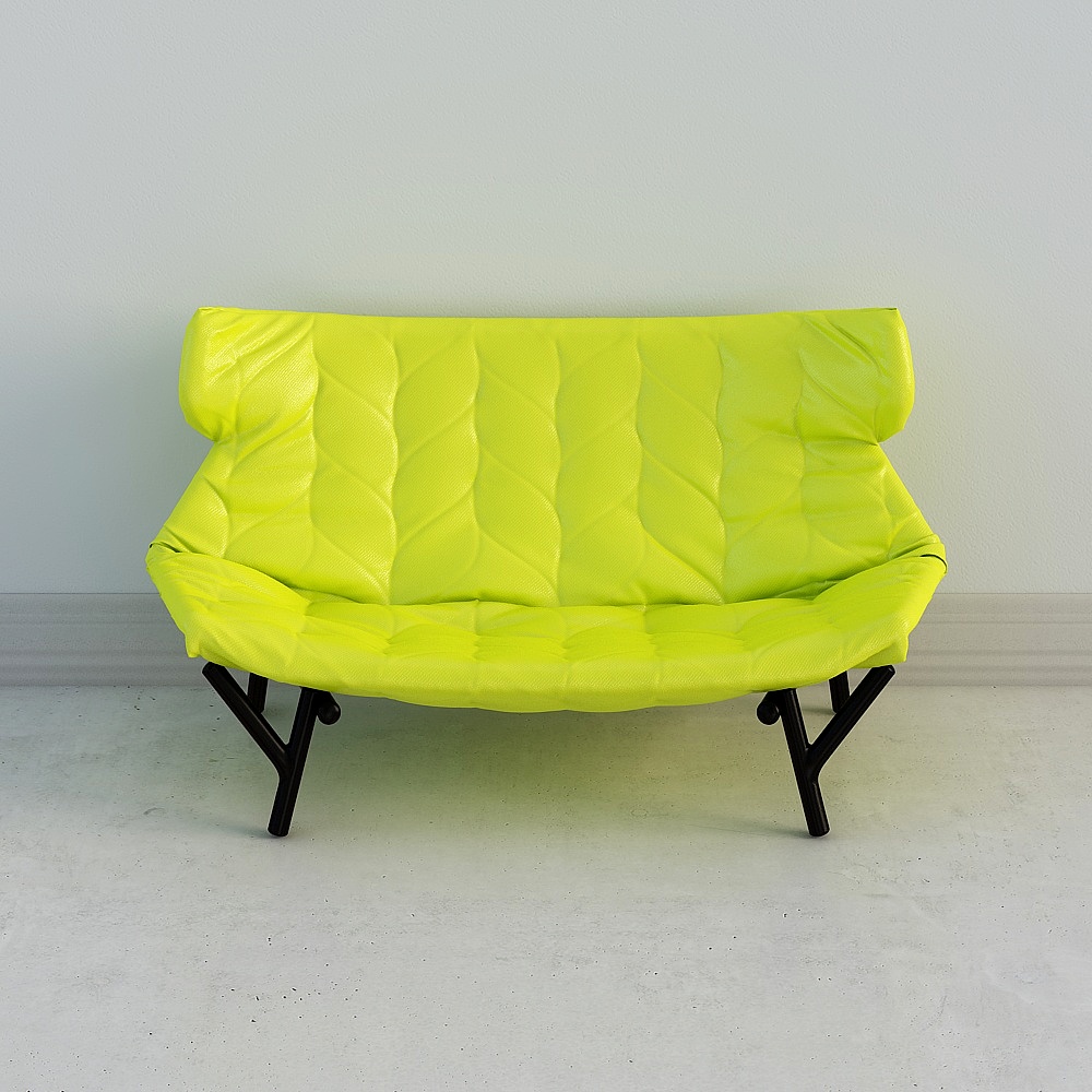 FOLIAGE CHAIR YELLOW3D模型