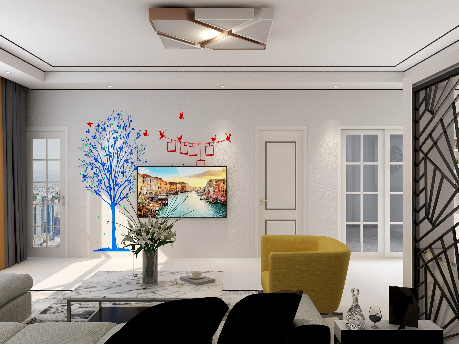 YY设计工作室-瑞祥小区-商场单-装修设计方案