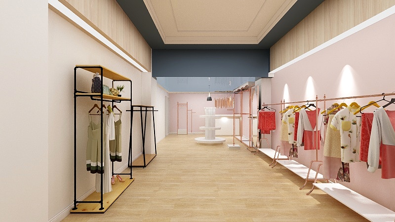love一平设计-诺兰贝尔服装店-装修设计方案