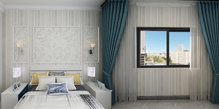 设计小乐-房匠帮帮城市九点阳光92.7㎡-装修设计方案