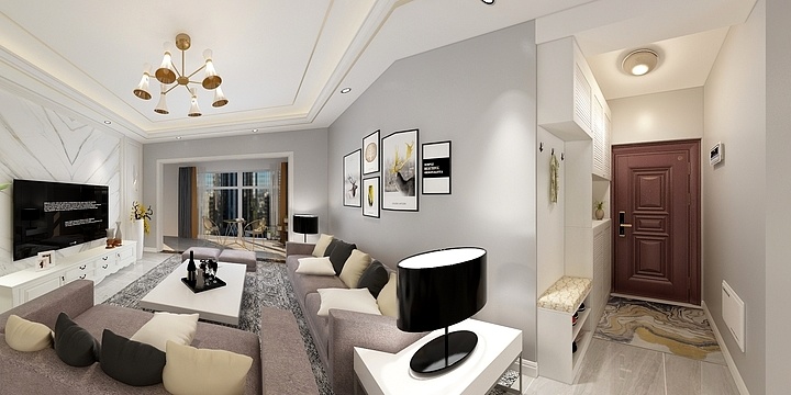 轩凡装饰李消遥-泽盛二期A区3栋1单元605-装修设计方案