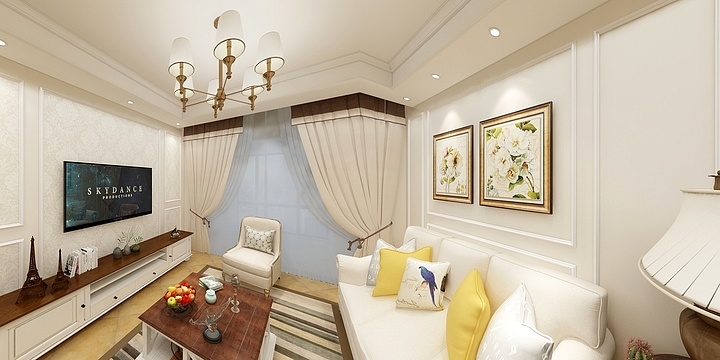 邓学良-美式田园-装修设计方案