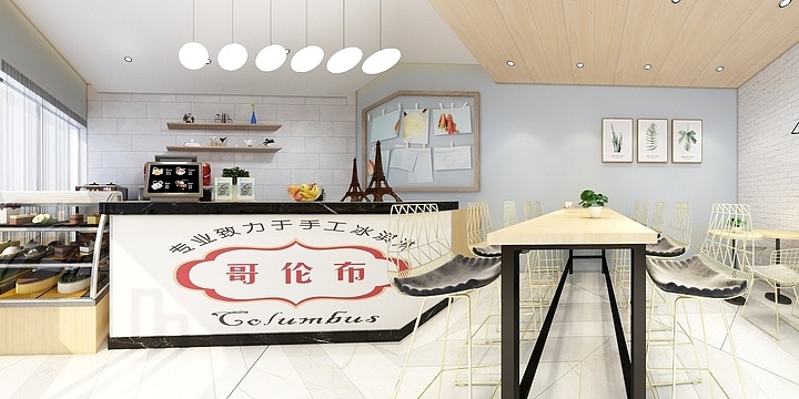 空间设计12-陈红连-哥伦布-装修设计方案