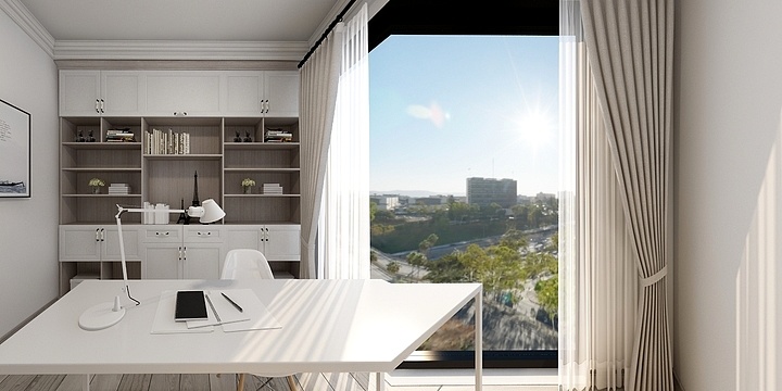 袁正-国际名豪2号楼2号户型-装修设计方案