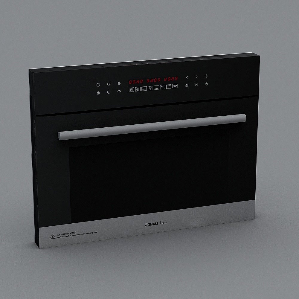 12000015+R015-电烤箱3D模型