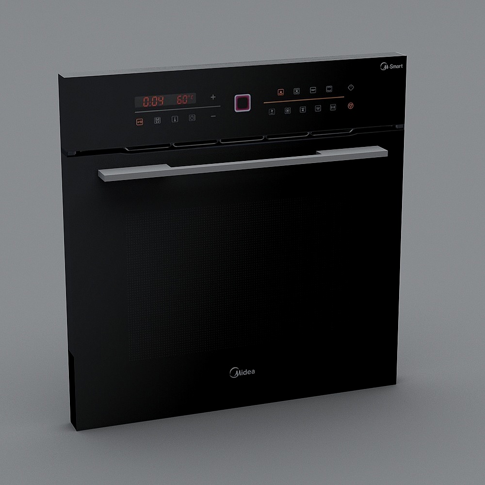 美的-ET1065MY-01SE-电烤箱3D模型