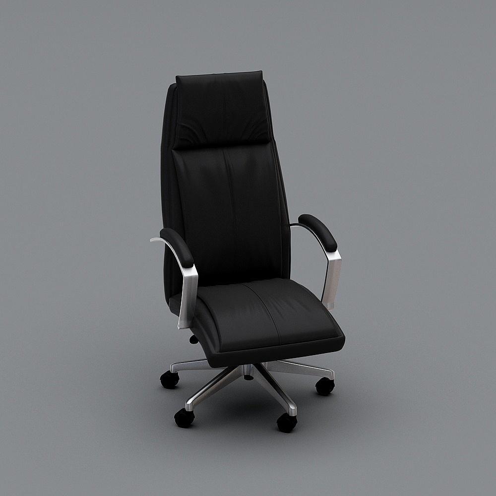 yz老板椅3D模型