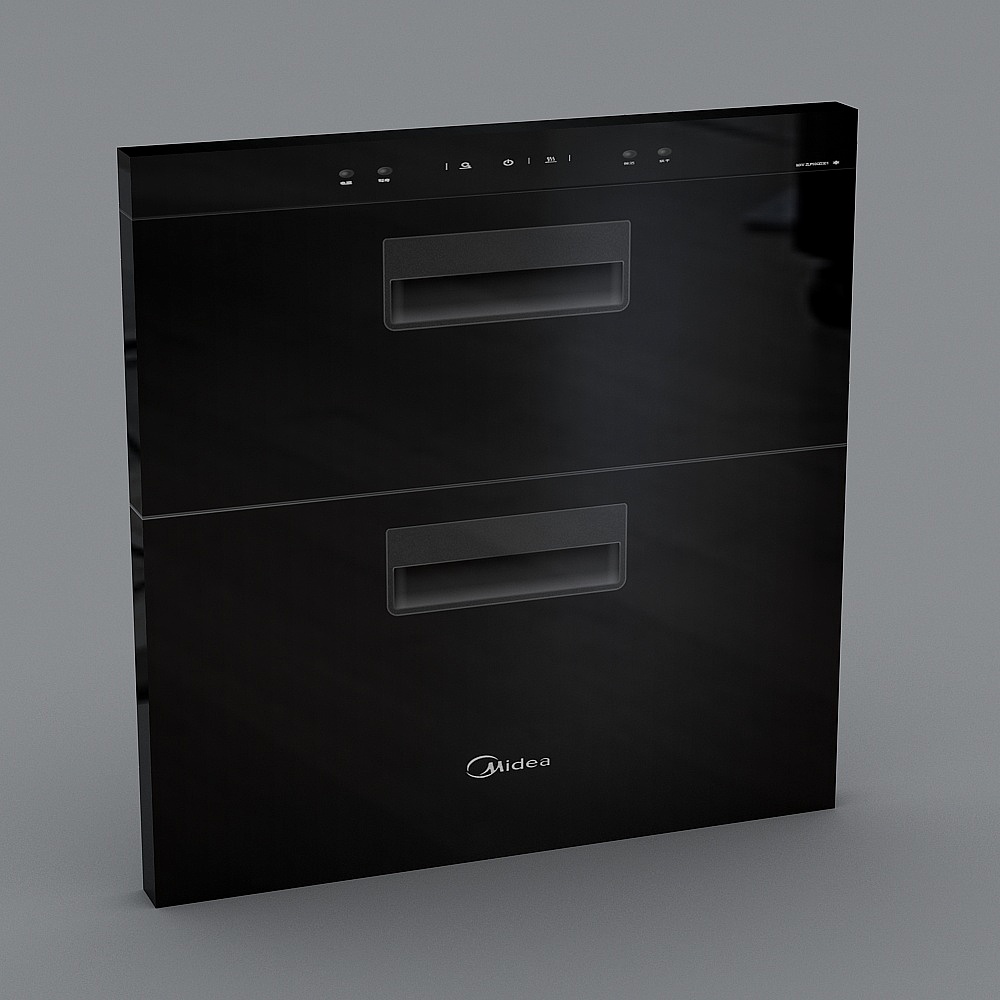 美的-MXV-ZLP90Q15-消毒柜3D模型