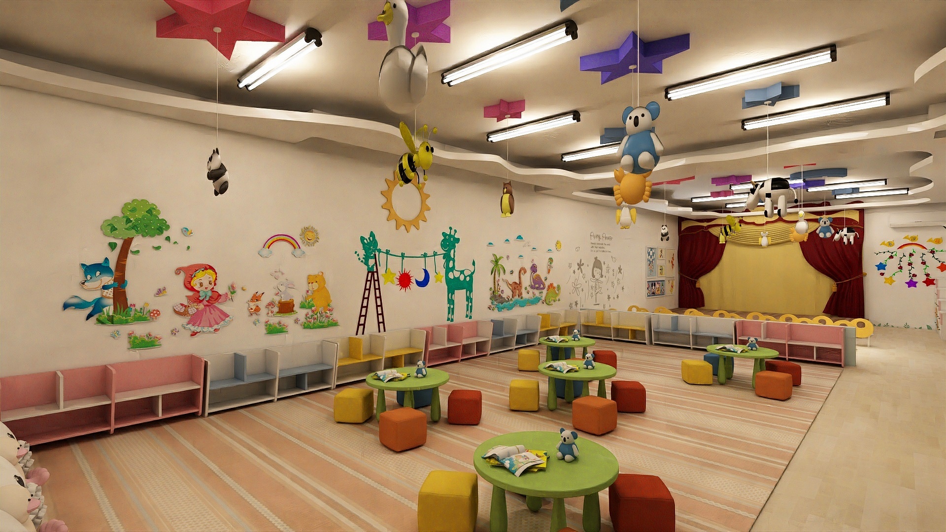 CamilleYYY-幼儿园环境创设-装修设计方案