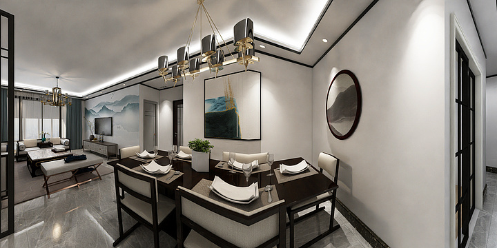 广东佳鸿饰界杨洁-汉邦林总雅居-装修设计方案