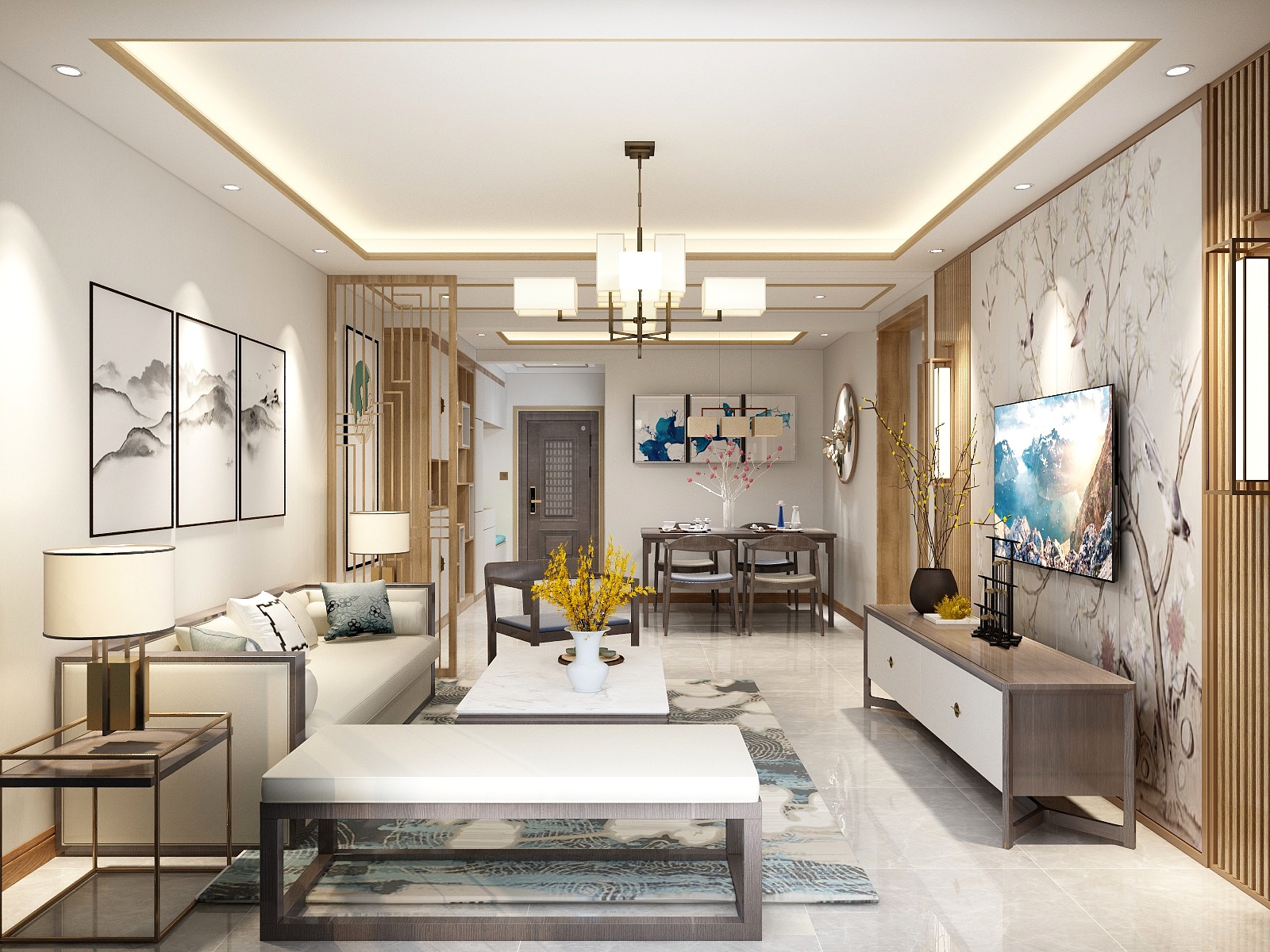 153****3032-舜和慢城.......新中式-装修设计方案