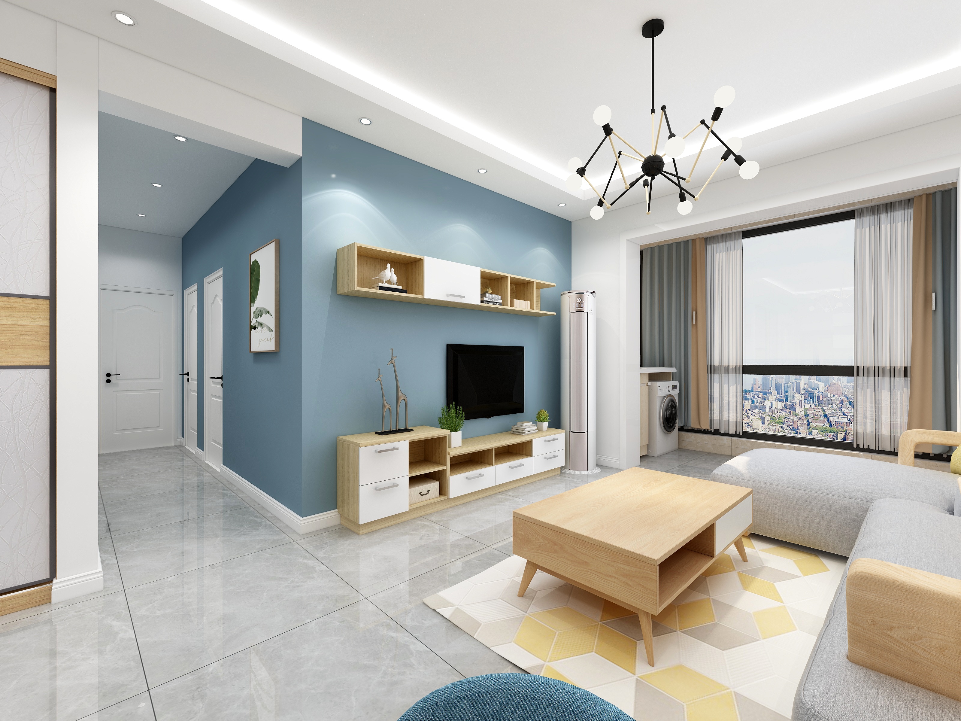 王艳-南山维拉北欧风-装修设计方案