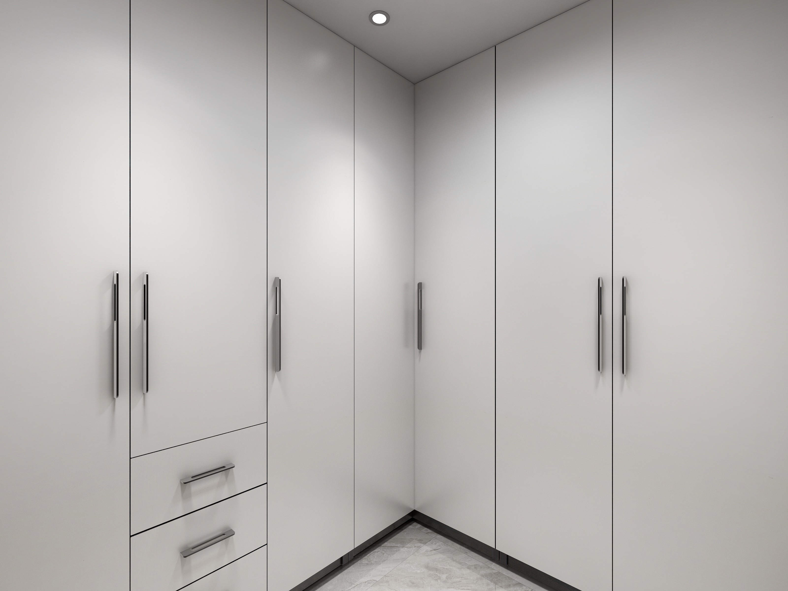 李青越-《复式现代简约》装修效果图