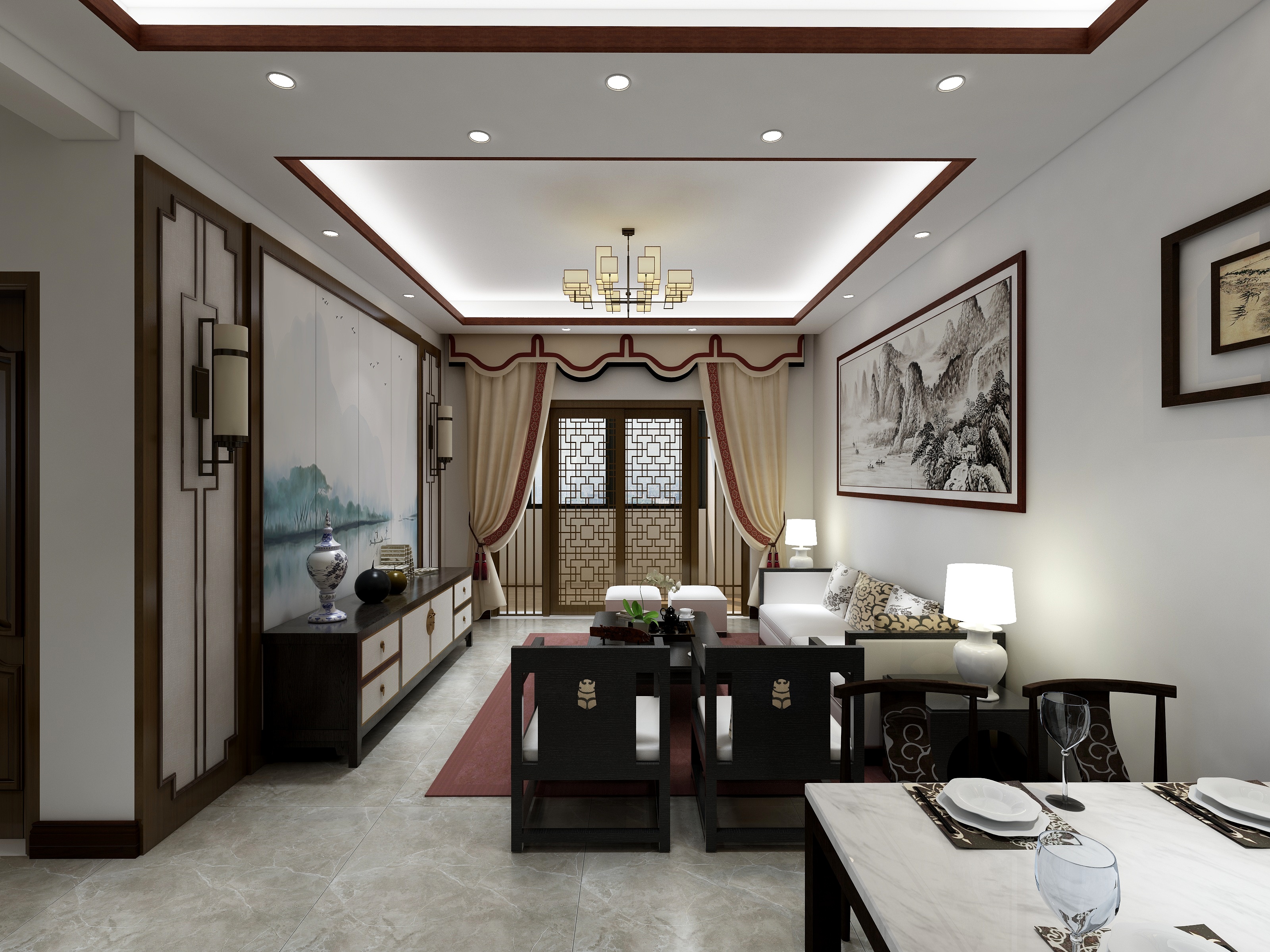 设计RS小飞-华盛大运城2#102-室-装修设计方案