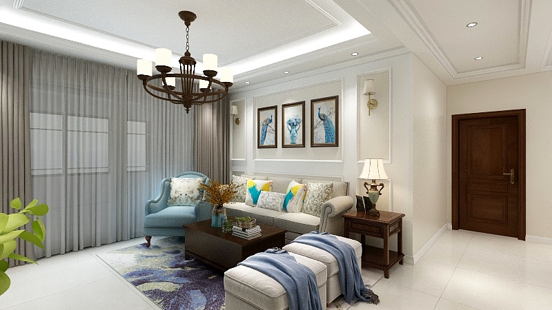 设计大狮-恒大绿洲效果图-装修设计方案