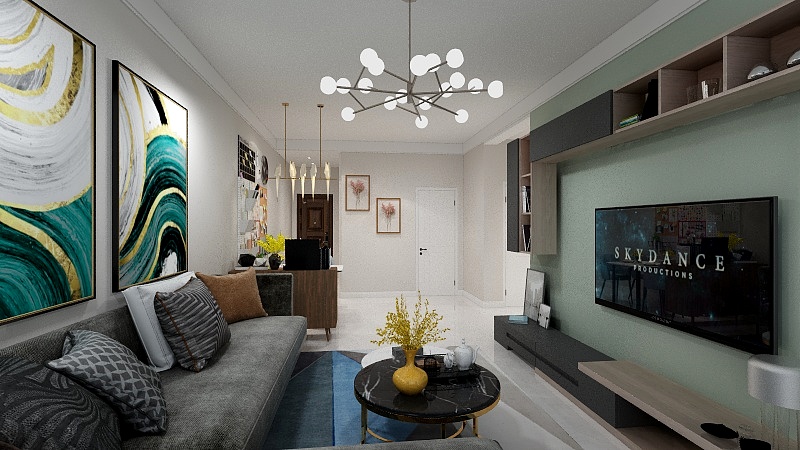 设计师张爽-丁香水岸设计图纸-副本-装修设计方案