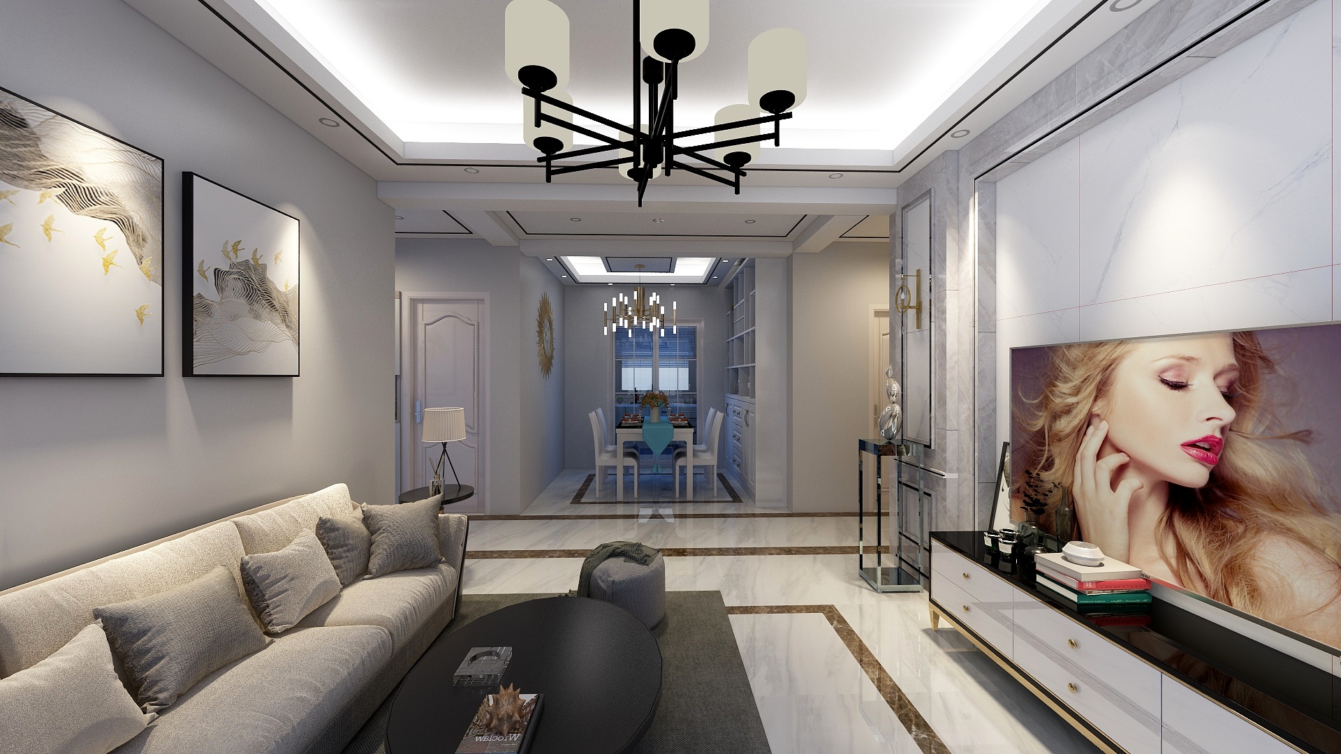 艺築设计13150565566-浩庭花园7-3-0301-装修设计方案