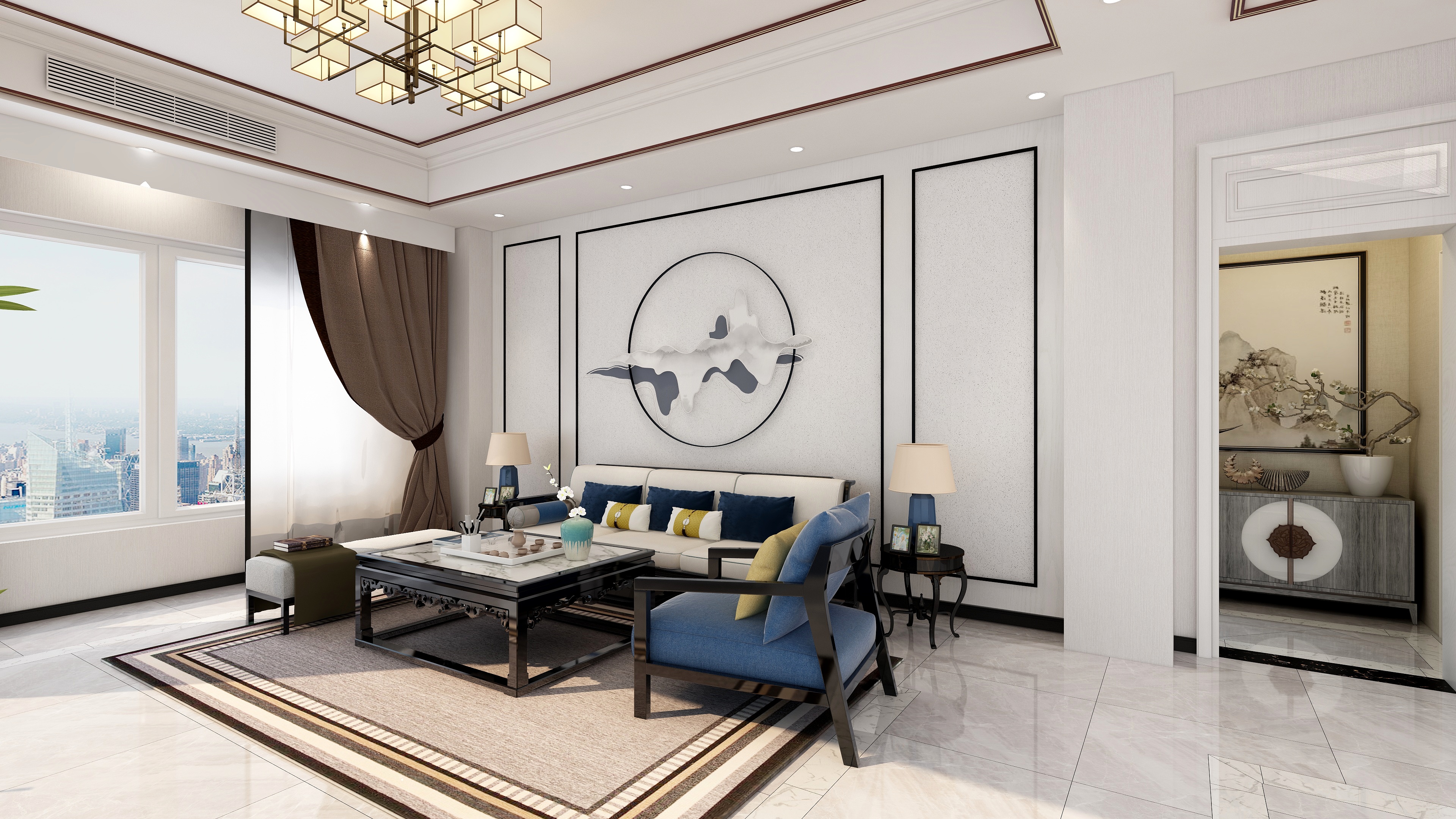 邑昶装饰设计-井冈山市彭府-装修设计方案