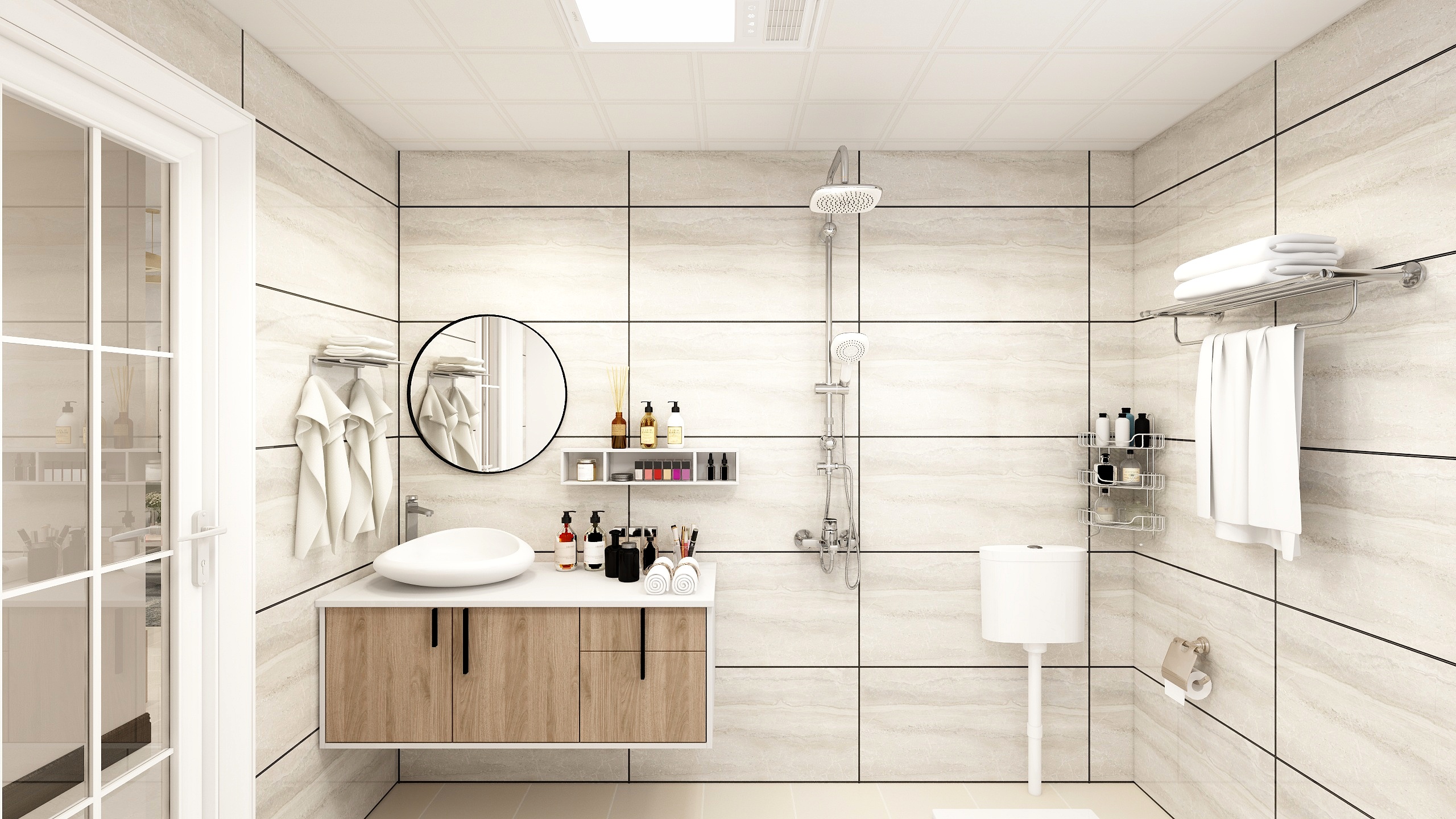 CMD设计-新城花园9-01户型现代简约风格-装修设计方案