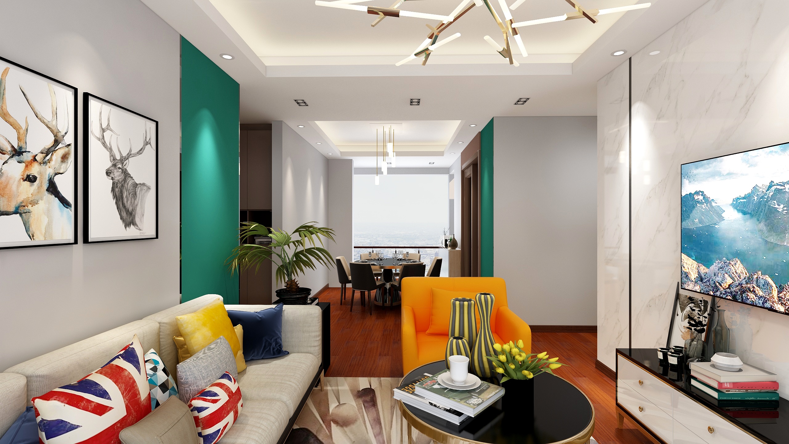 一纸天下-新力.怡园-方案一-装修设计方案