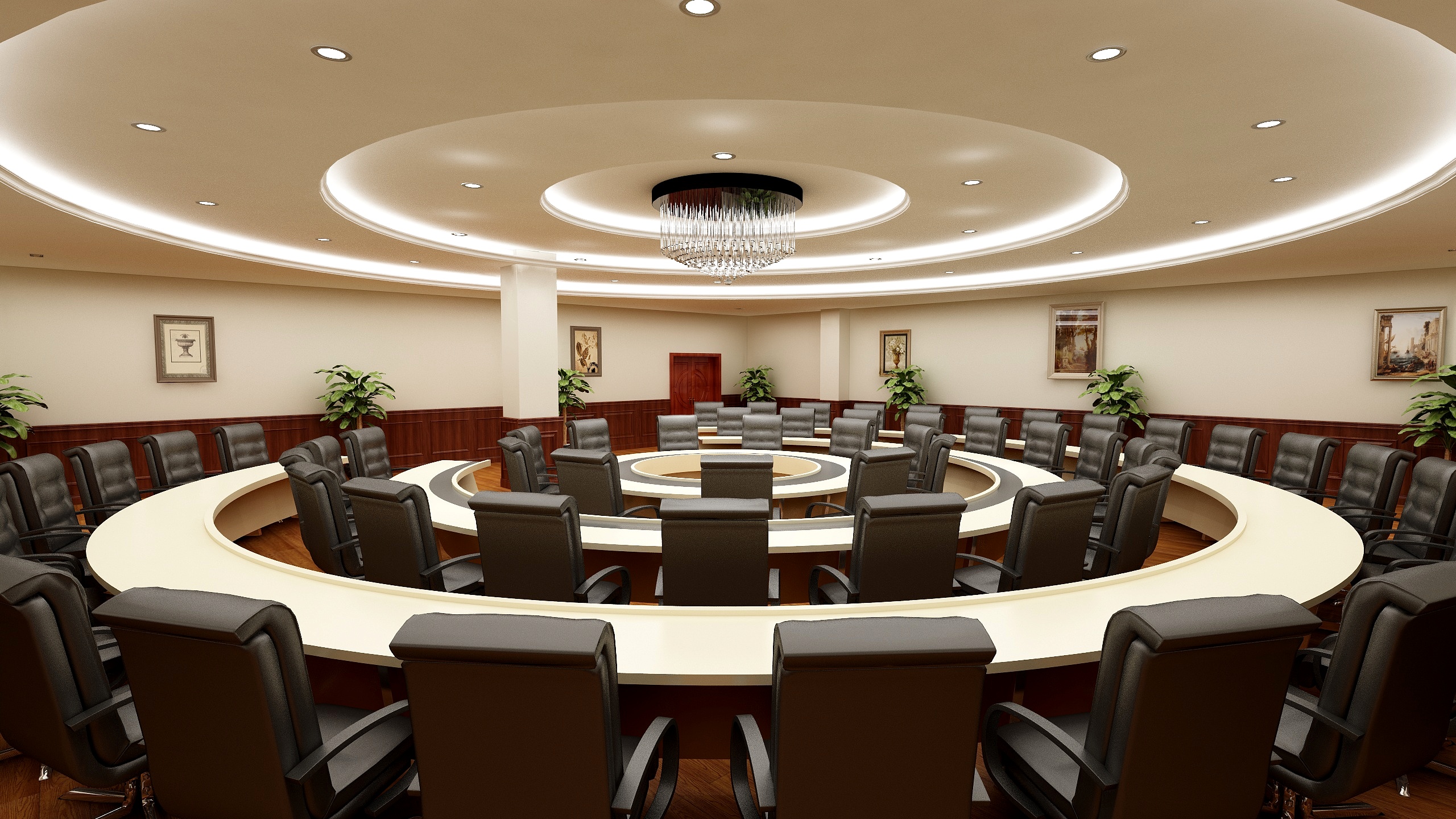 176****5733-会议室-装修设计方案