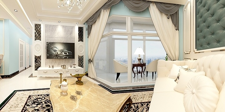 灵计-领美公馆欧式-装修设计方案