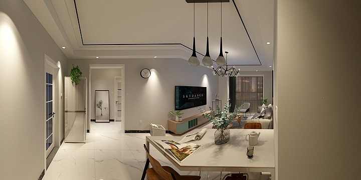 进击的李先笙-城市之光小三居-装修设计方案