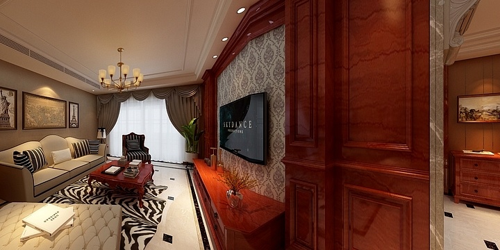 王川-金庭苑建模-装修设计方案