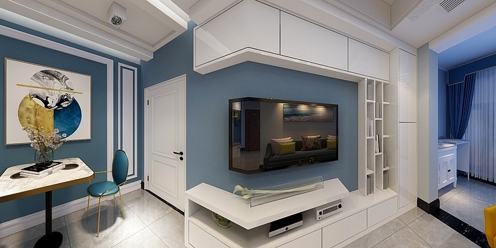 晏腾-中铁世纪金桥逸江园全景效果图-装修设计方案