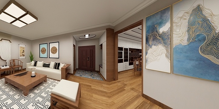 中鼎日盛装饰-亨通苑-装修设计方案