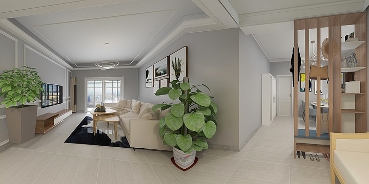 最美北极光-孙院长吉房效果图-装修设计方案