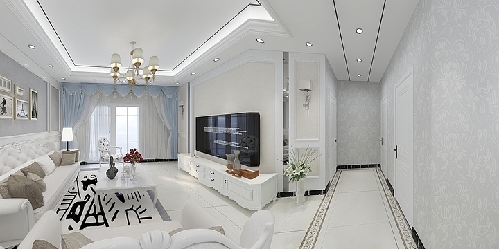 装饰是通向梦想的桥梁-柏泉新苑98㎡。-装修设计方案