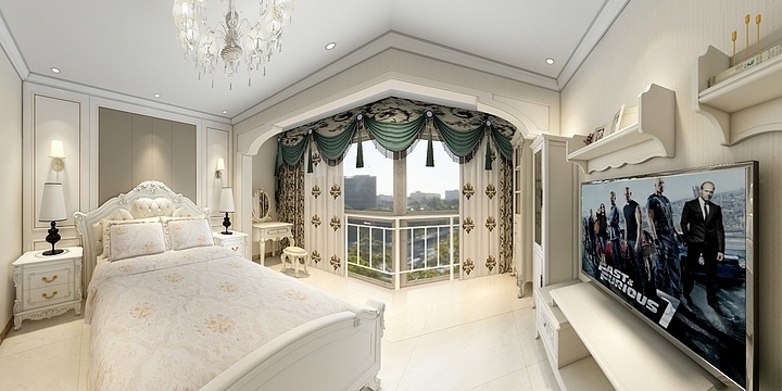 H小姐姐-香江一号D户型-装修设计方案