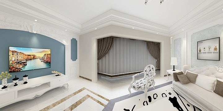 佛系青年设计1573-湘江明珠4栋401-1-装修设计方案