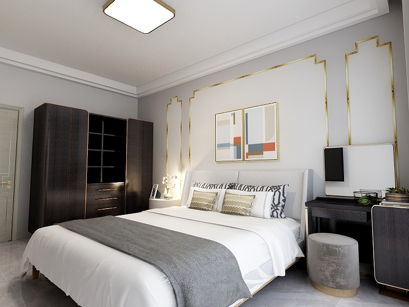 雨樱TlIG-富居湖景金灰轻奢-装修设计方案