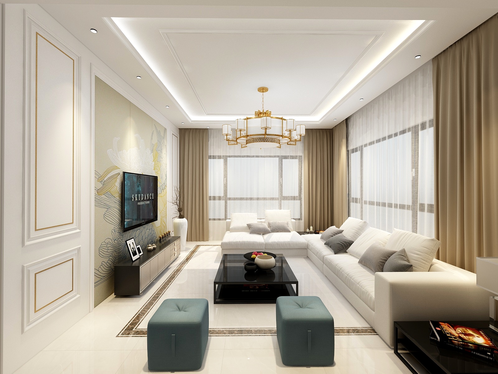 九月风尚空间设计-板桥陈哥-装修设计方案