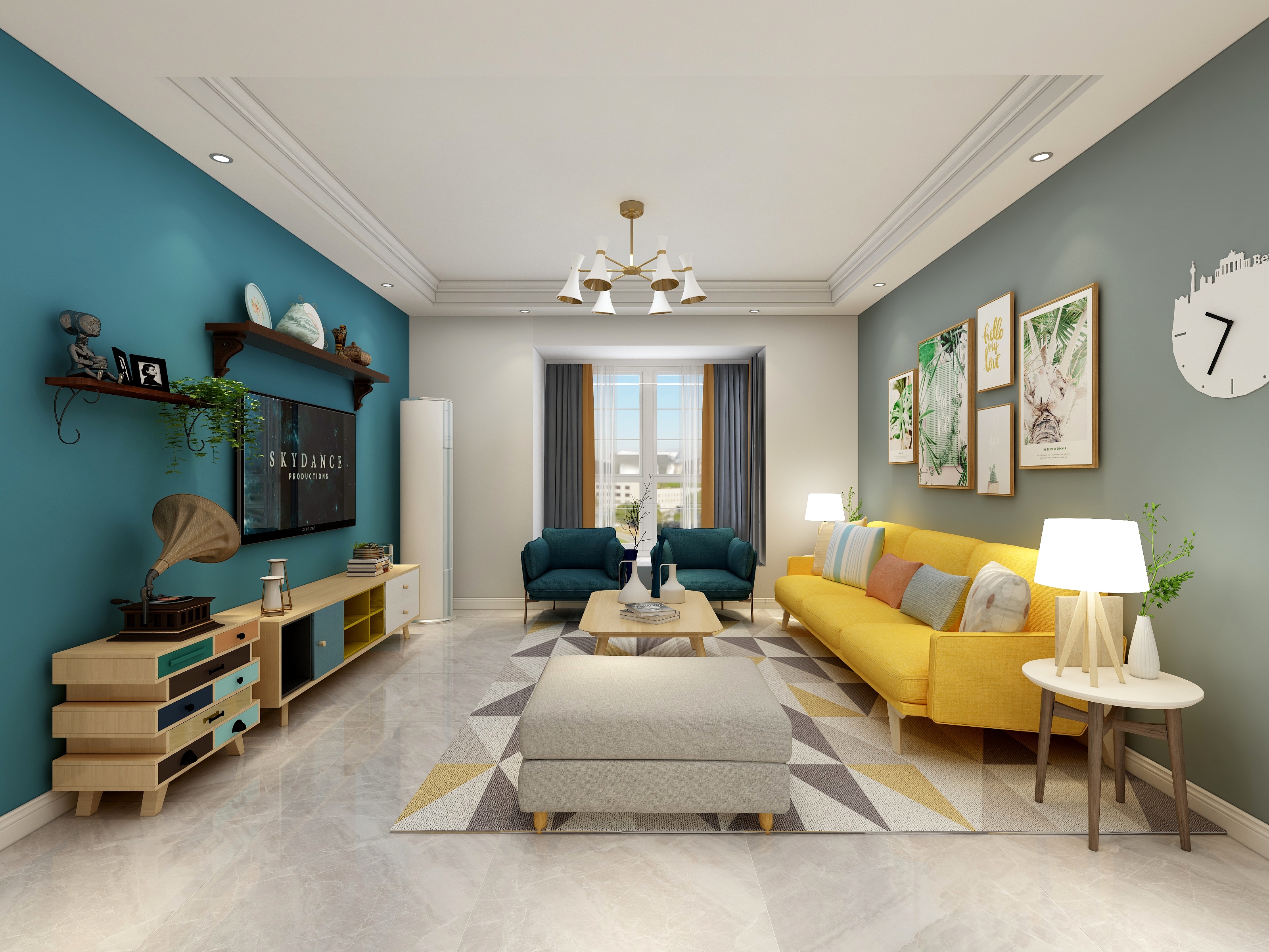 宫高宇-东屏华府-装修设计方案