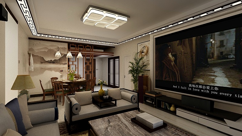 xiaobann-丰县秀水华庭装修效果图