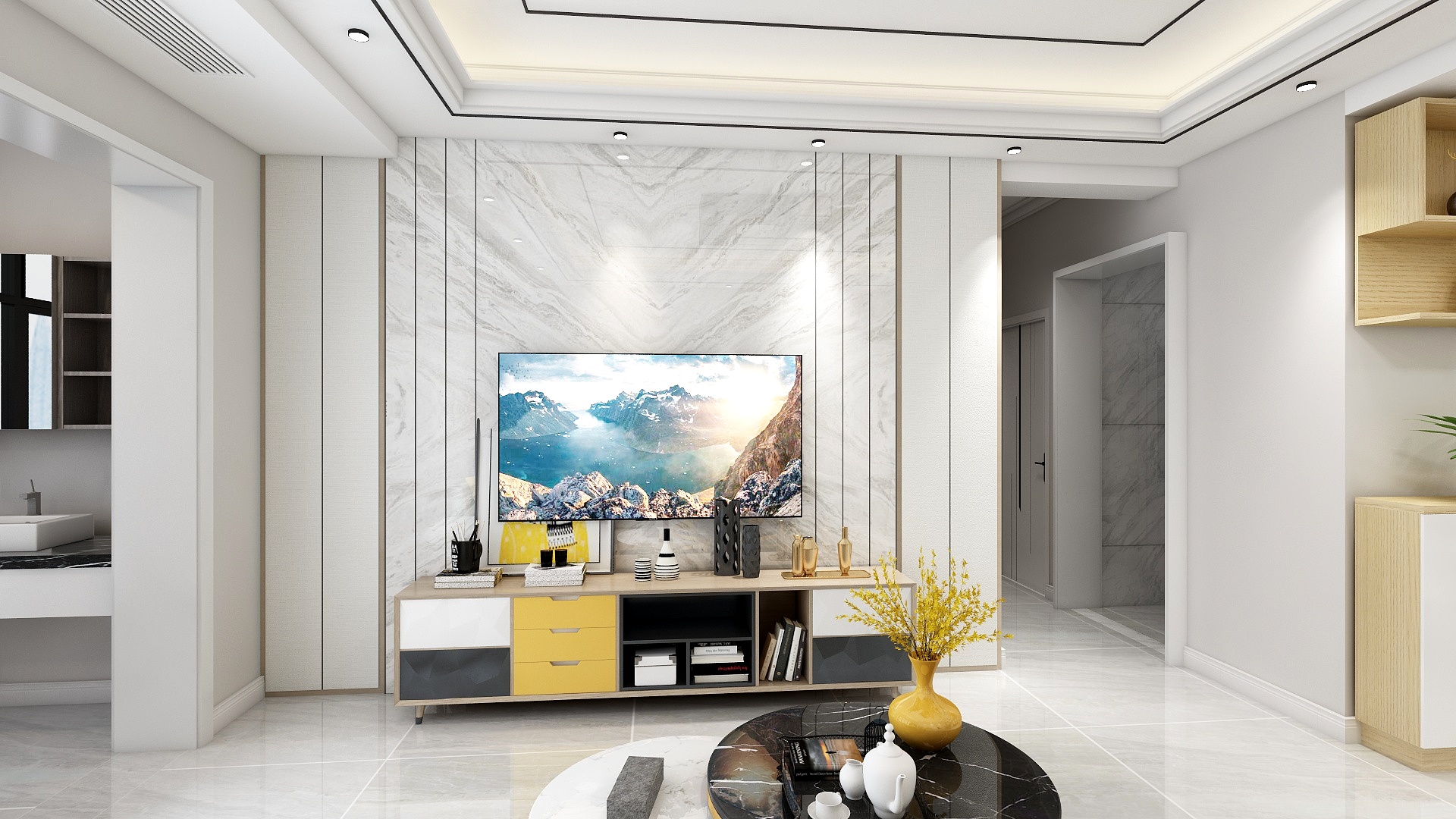 杨丹YD-19.5.20修水奥林华府5-1（现代风格）-装修设计方案