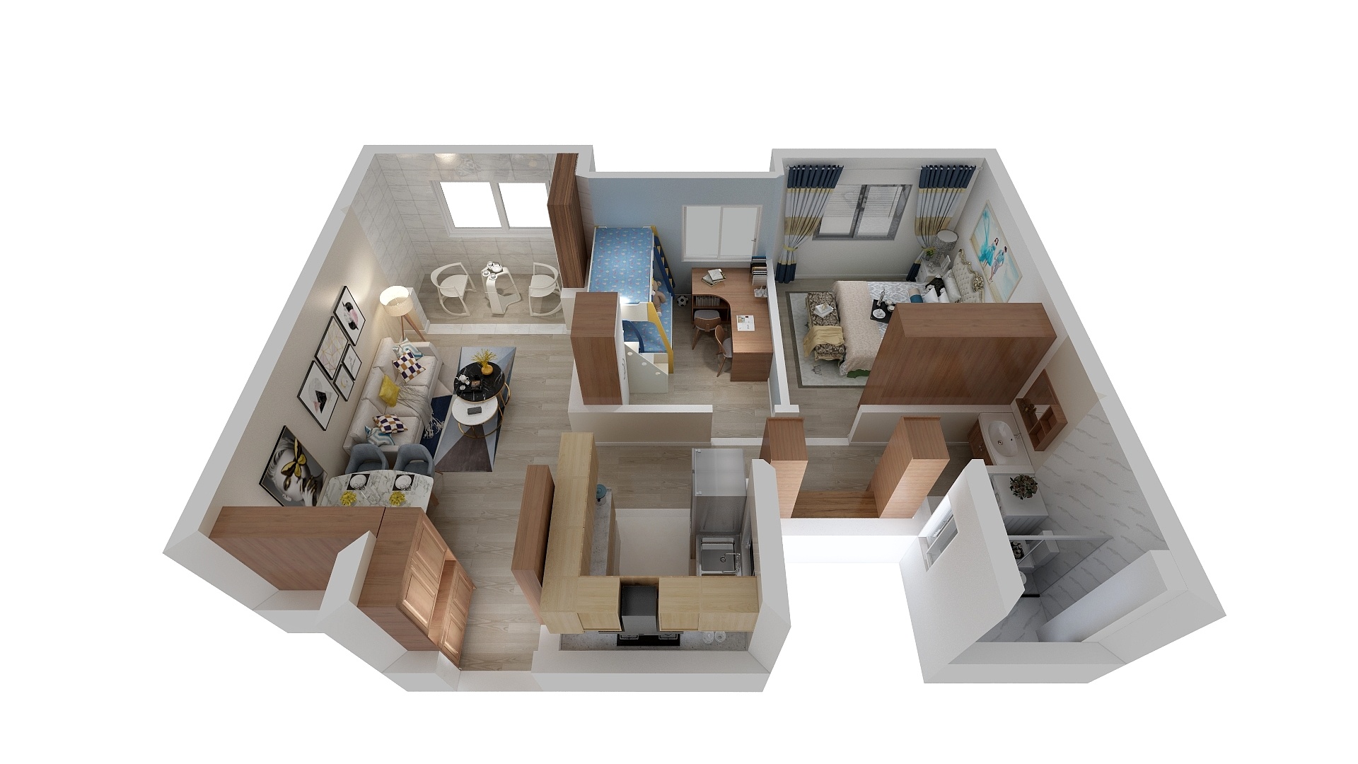 爱尚美居装饰工程有限公司-士辰苑32#402-装修设计方案