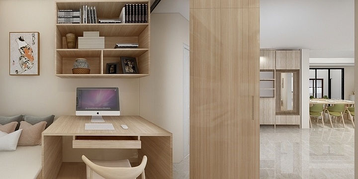 吴长龙-日式小书房-装修设计方案